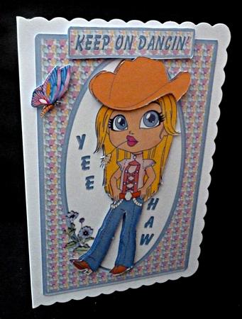 Cowgirl Birthday by Diane  Hitchcox