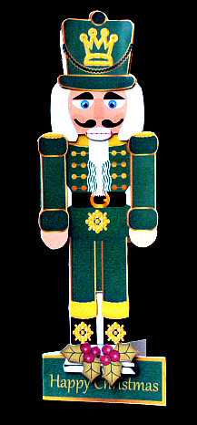 Nutcracker Soldier Shaped Large Dl Mini Kit by Diane  Hitchcox