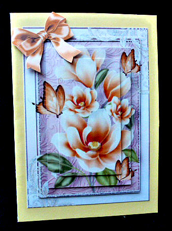 Beautiful Orange Flowers Pyramid by Diane  Hitchcox