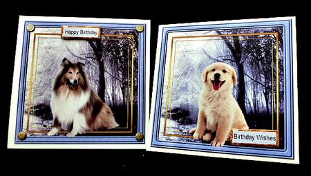 Dog Toppers and Sentiment Tags by Diane  Hitchcox
