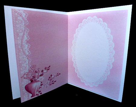 Lovely Deep Pink Incert by Diane  Hitchcox