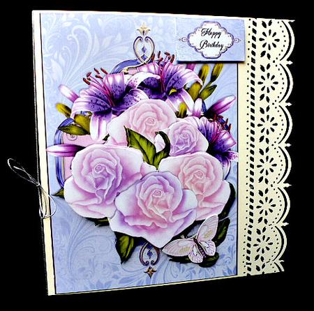 Roses and Lilies Mini Kit by Diane  Hitchcox
