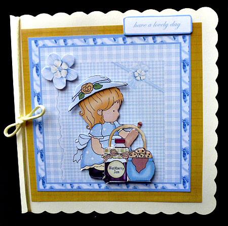 Baking Day Card with Decoupage by Diane  Hitchcox