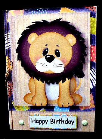 Happy Birthday Lion by Diane  Hitchcox