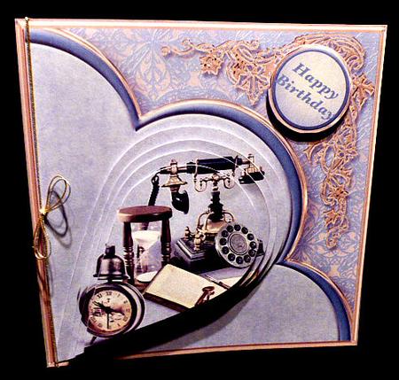 Meeting Deadlines Teardrop Pyramid Card Mini Kit by Diane  Hitchcox
