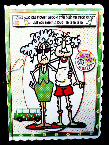 Stella and Gus All You Need is Love Quick Card by Diane  Hitchcox