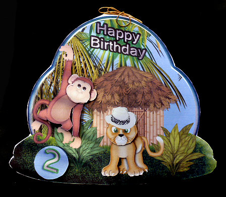 Jungle Fun - Happy Birthday 1-5yrs by Diane  Hitchcox