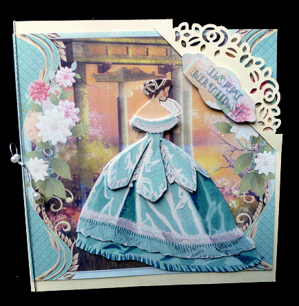 Victorian Lady Verde Garden Mini Kit by Diane  Hitchcox