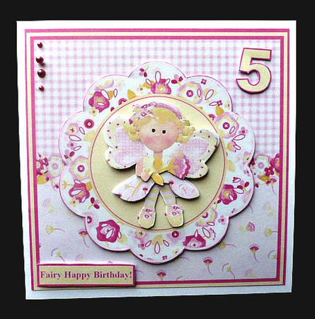 A Fairy Happy Birthday Mini Kit & Decoupage by Diane  Hitchcox