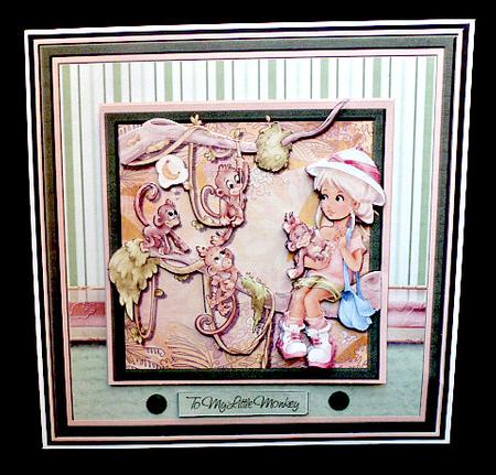 Monkeying Around Mini Kit by Diane  Hitchcox