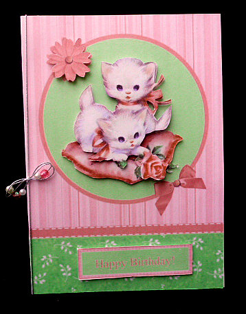 Sweet Kittens Topper & Decoupage by Diane  Hitchcox