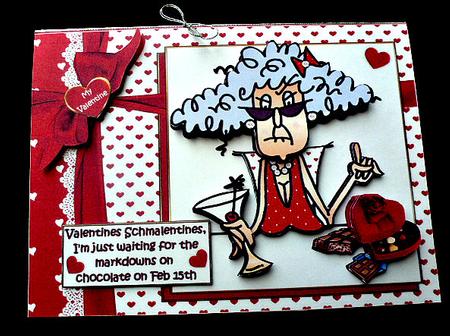 Stella Valentines Day Waiting for the Markdowns by Diane  Hitchcox