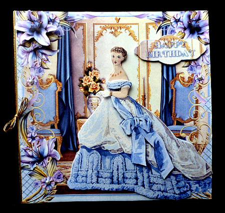 Victorian Lady Lily Mini Kit by Diane  Hitchcox