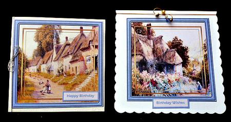 Village Life Toppers and Sentiment Tags by Diane  Hitchcox