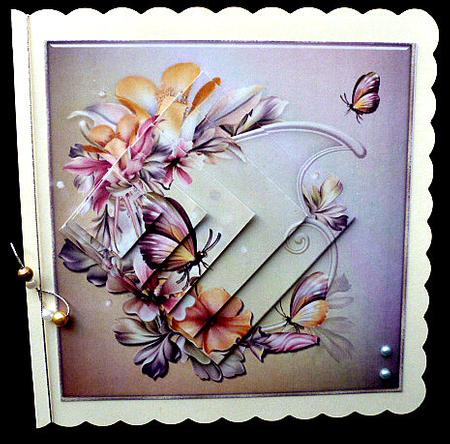 Wings of Love Off-center Pyramid Mini Kit by Diane  Hitchcox