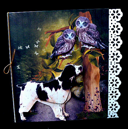 Forest Walk Topper with Decoupage by Diane  Hitchcox