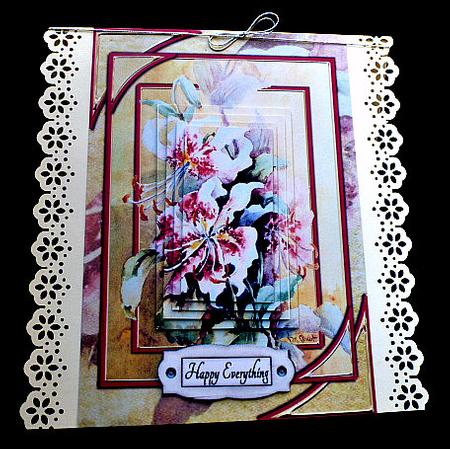 Japanese Lilies by Diane  Hitchcox