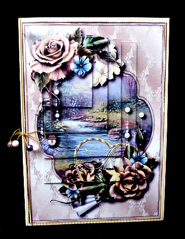 Woodland Serenity Off-center Pyramid Mini Kit by Diane  Hitchcox