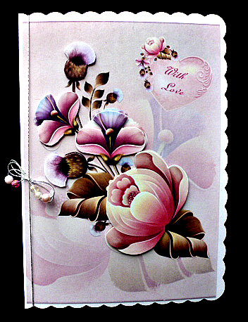 Floral Card by Diane  Hitchcox