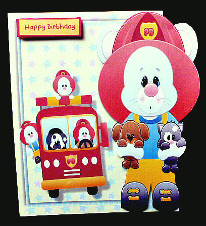 Over the Edge ,fireman Mouse to the Rescue by Diane  Hitchcox