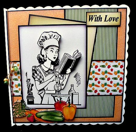 Female Chef Mk by Diane  Hitchcox