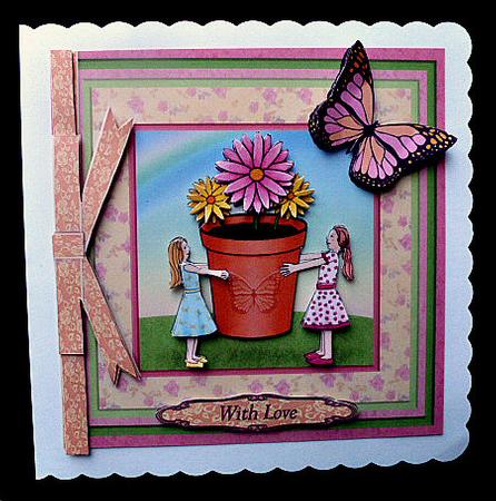 Flowers for You 8x8 Mini Kit by Diane  Hitchcox