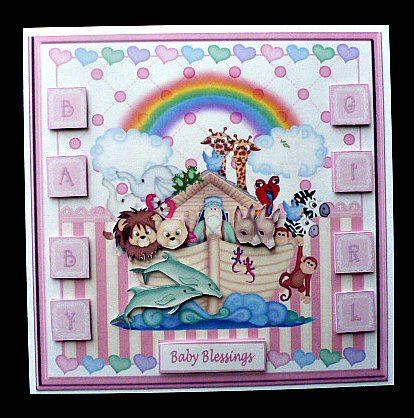 New Baby Girl 7.5ins Mini Kit by Diane  Hitchcox