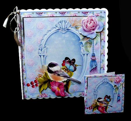 Bird and Flowers Mini Kit by Diane  Hitchcox