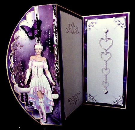 Fantasy Myst Tri-fold Card Mini Kit by Diane  Hitchcox