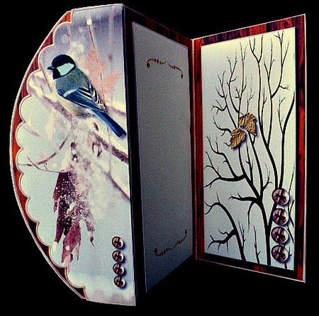 Country Charmer Tri-fold Card Mini Kit by Diane  Hitchcox