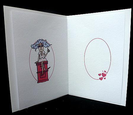 Stella Sending Something Hot for Valentines Insert by Diane  Hitchcox