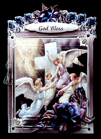 Blessing of the Cross Pyramid by Diane  Hitchcox