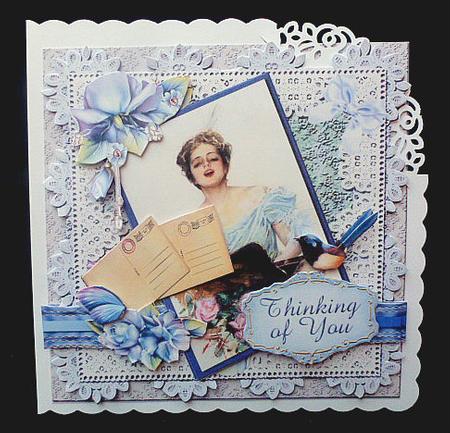 Vintage Harrison Fisher Lady Birthday Topper Mini Kit by Diane  Hitchcox