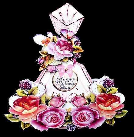Scent of Love - Birthday - Valentine Shaped Card by Diane  Hitchcox