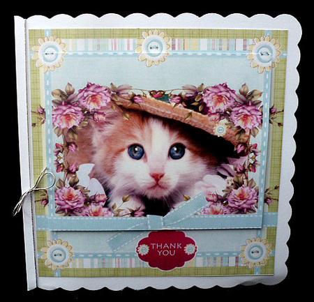 Pretty Spring Kitten Mini Kit by Diane  Hitchcox
