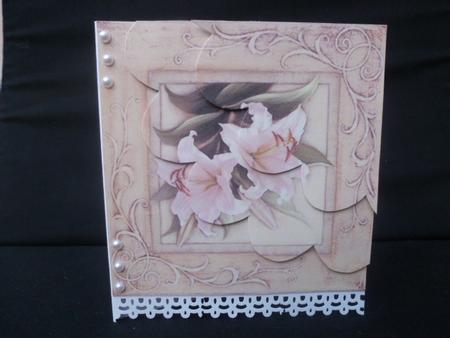 Floral Shell Topper (3) by Diane  Hitchcox