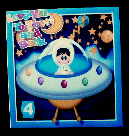 8x8 Mini Kit , Love You to the Moon and Back by Diane  Hitchcox