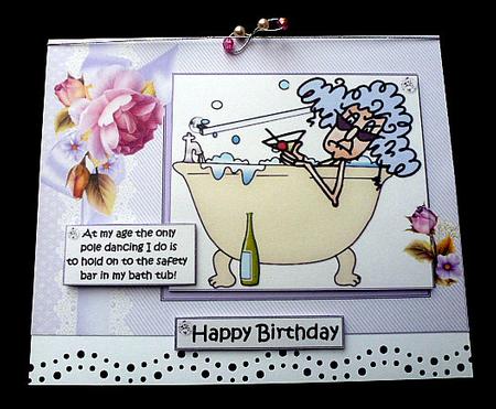 Stella to Old to Pole Dance Quick Card by Diane  Hitchcox