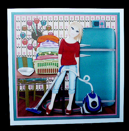 Domestic Goddess Mini Kit & Decoupage by Diane  Hitchcox