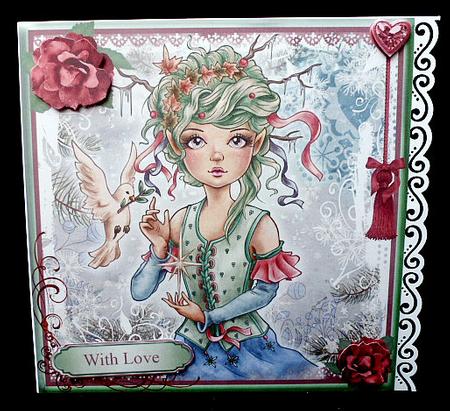 Fantasy Topper & Decoupage by Diane  Hitchcox