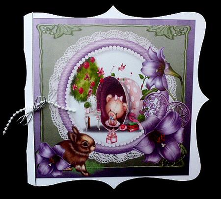 Lilly Bloom Baby Bear Quick Topper with Insert by Diane  Hitchcox