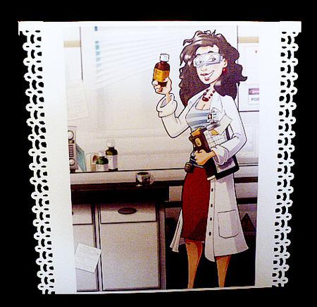 Lab Technician Dudess A4 by Diane  Hitchcox