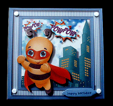 Super Bee Hero to the Rescue by Diane  Hitchcox