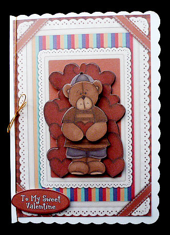 A Bear with a Heart by Diane  Hitchcox