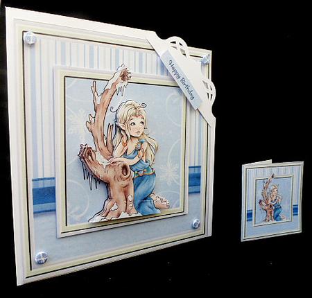 Winter Goddess Mini Kit by Diane  Hitchcox