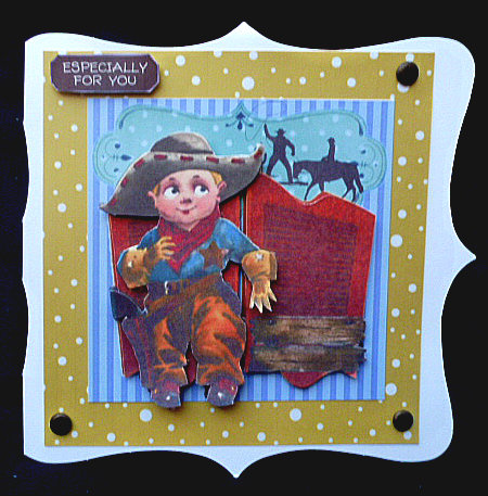 Cool Cowboy Kid by Diane  Hitchcox