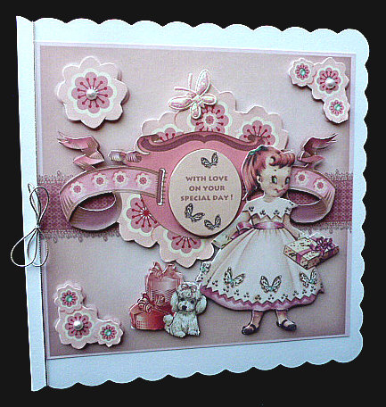Prettiest Party Decoupage Card Mini Kit by Diane  Hitchcox