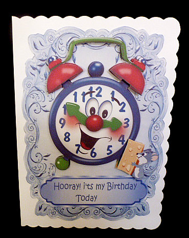 Hooray! It's My Birthday, with Cute Little Mouse by Diane  Hitchcox