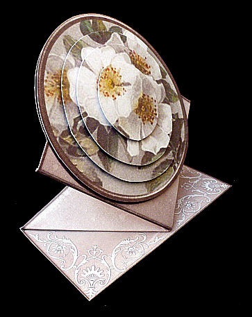 Vintage Peach Blossom Spring Card Mini Kit by Diane  Hitchcox
