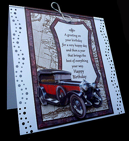 Old Red Car by Diane  Hitchcox